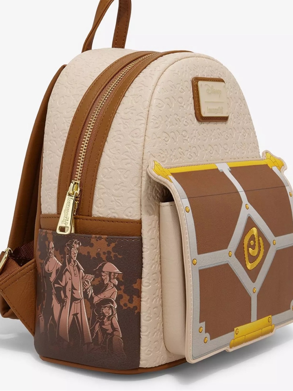 Loungefly Disney Atlantis: The Lost Empire Shepherd's Journal Mini Backpack - Picture 2 of 4